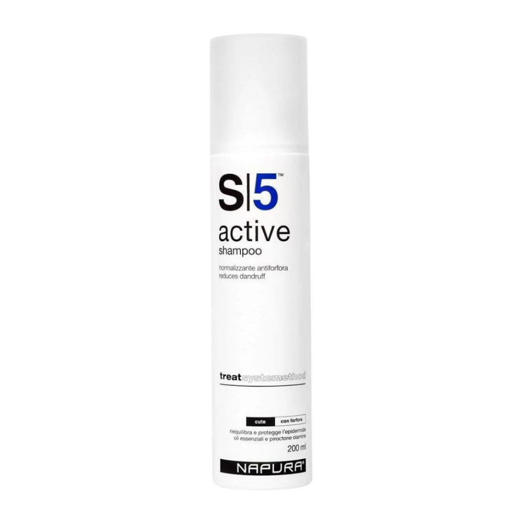 NAPURA S5 Active Shampoo 200ml - Шампунь проти лупи для сухої та чутливої шкіри голови NAPURA S5 Active Shampoo 200ml - Шампунь проти лупи для сухої та чутливої шкіри голови